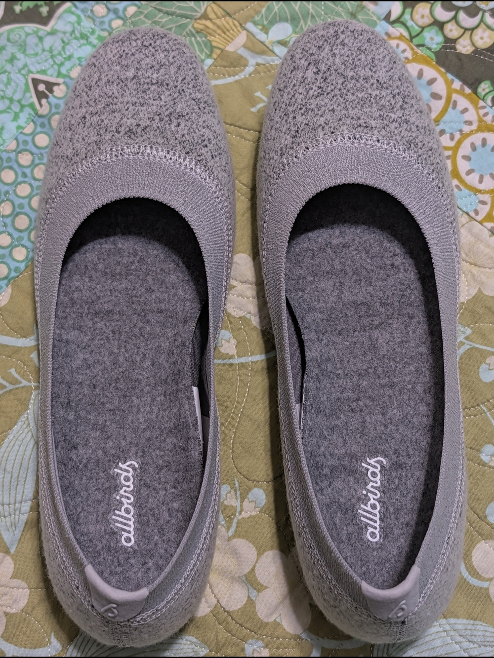 allbirds Women's Wool Ballet Flats in Heather Gray - NWOT And Never Worn - Picture 3 of 5
